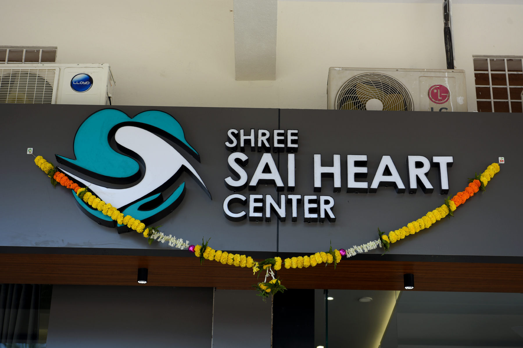 Inguration ceremony of Shree Sai Heart Center